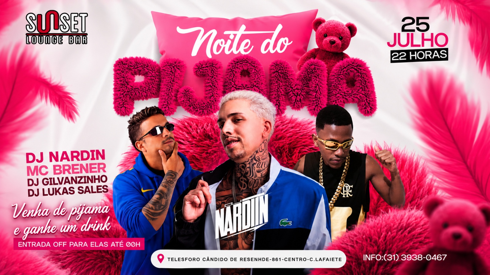NOITE DO PIJAMA